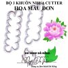 set-3-khuon-cutter-nhua-hoa-mau-don-la - ảnh nhỏ  1