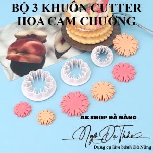 SET 3 KHUÔN CUTTER NHỰA - CẨM CHƯỚNG