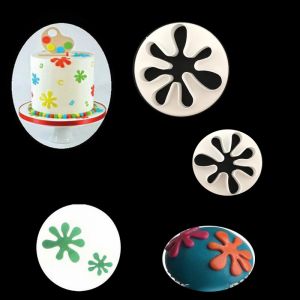 SET 2 KHUÔN CUTTER NHỰA HOA TUYẾT 7