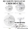 set-3-khuon-nhan-cookies-chim-bo-cau - ảnh nhỏ 3