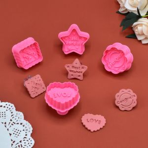 SET 4 KHUÔN NHẤN COOKIES (HÌNH)