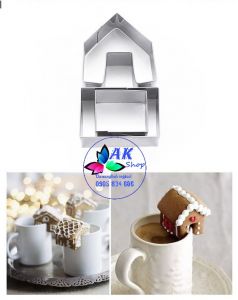 SET 3 KHUÔN CUTTER INOX (NHÀ TUYẾT)