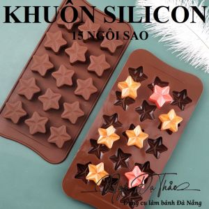 Khuôn silicon 15 ngôi sao