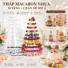 thap-nhua-macaron-10-tang-chan-de-mica - ảnh nhỏ  1
