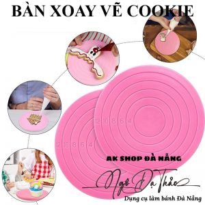 Bàn xoay vẽ cookie