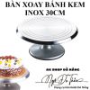 ban-xoay-banh-kem-inox-30cm - ảnh nhỏ  1