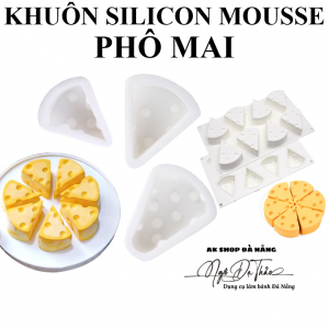Khuôn silicon mousse phô mai - cheese