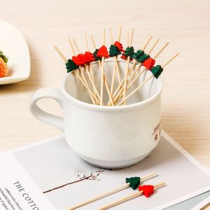 Set 100 que xiên tre decor -  CÂY THÔNG NHỎ