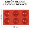 khuon-silicon-6-ban-cau-6-8cm - ảnh nhỏ 3