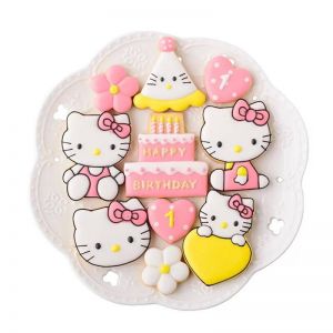 SET 8 KHUÔN CUTTER NHỰA - HELLO KITTY