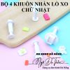 set-4-khuon-cutter-nhua-chu-nhat - ảnh nhỏ 2