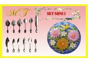 SET 12 KIM RAU CÂU MINI