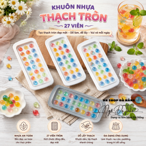 Khuôn nhựa thạch bi 27 viên