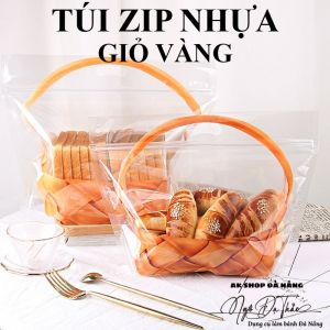 Set 10 túi zip đựng bánh kẹo GIỎ XÁCH