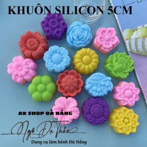 SET 10 KHUÔN SILICON 5CM