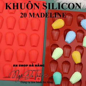 KHUÔN SILICON MUFFIN 20 SÒ DÀI