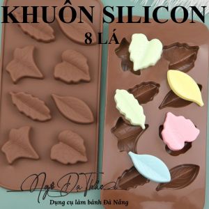 Khuôn silicon 8 lá