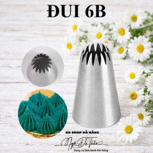 Đui bánh quy - su kem 6B
