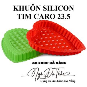 KHUÔN SILICON TIM CARO 23.5CM
