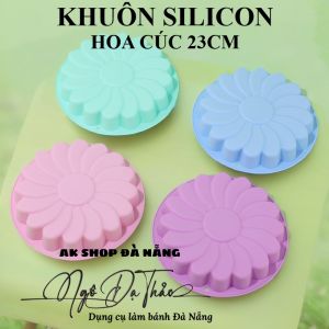 KHUÔN SILICON HOA CÚC 23CM