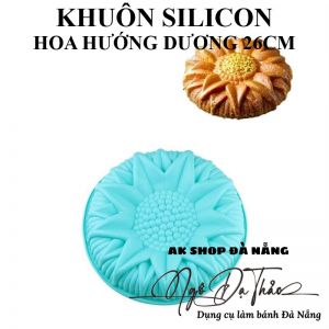 KHUÔN SILICON HOA HƯỚNG DƯƠNG 26CM