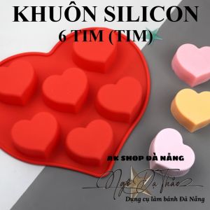 KHUÔN SILICON 6 TIM (TIM)