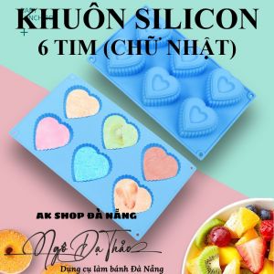 KHUÔN SILICON 6 TIM (CN)