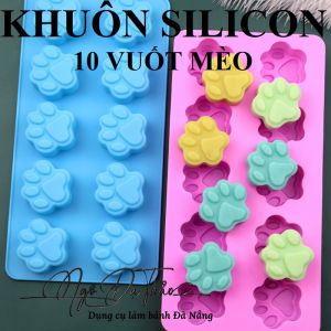 Khuôn silicon 10 vuốt mèo