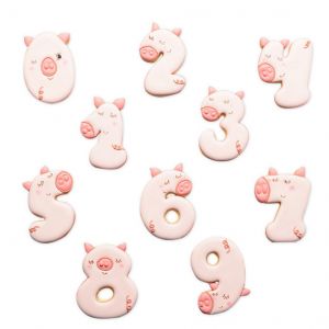 SET 10 KHUÔN CUTTER NHỰA - SỐ PIG