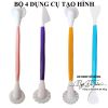 bo-4-dung-cu-tao-hinh-fondant/-dat-set-nhua - ảnh nhỏ 2