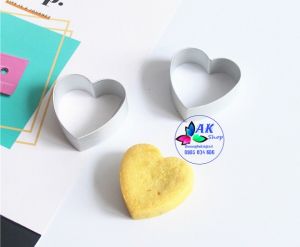KHUÔN CUTTER BÁNH DỨA (TIM)