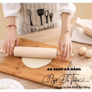 CÂY LĂN BỘT GỖ 43CM (XOAY)