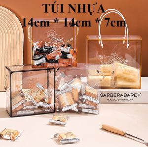 Túi nhựa đựng bánh kẹo 14*14*7