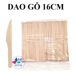 SET 100 DAO GỖ 16CM