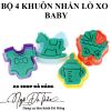 set-4-khuon-nhan-cookies-baby - ảnh nhỏ  1