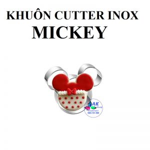 KHUÔN CUTTER INOX (MÍCKEY)