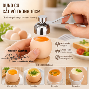 Dụng cụ cắt vỏ trứng 10cm