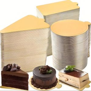 Set 100 đế giấy lót bánh mini - VÀNG