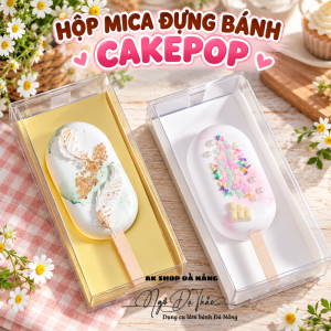Hộp mica cakepop 1 bánh