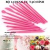 bo-14-dung-cu-tao-hinh-fondant/-dat-set-nhua - ảnh nhỏ  1