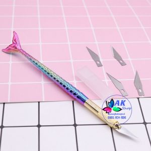 DAO CẮT ĐẤT SET/FONDANT/ COOKIE (ĐUÔI CÁ)