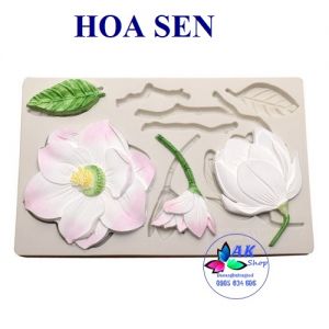 KHUÔN SILICON HOA SEN