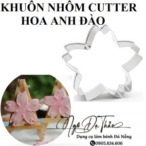 KHUÔN CUTTER INOX (HOA ANH ĐÀO)