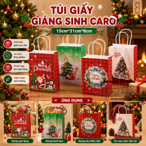 Túi giấy Giáng sinh 21*15*8