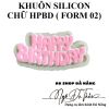 khuon-silicon-chu-happy-birthday - ảnh nhỏ 2