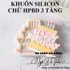 khuon-silicon-chu-happy-birthday-3-tang - ảnh nhỏ  1