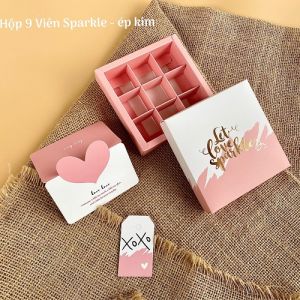 HỘP SOCOLA 9 VIÊN (SPARKLE)