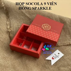 HỘP SOCOLA 9 VIÊN (SWEETLOVE)
