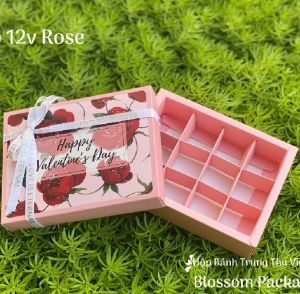 HỘP SOCOLA 16 VIÊN (ROSE)