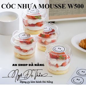 Hộp nhựa dẻo tròn nắp rời W200 (250ML)